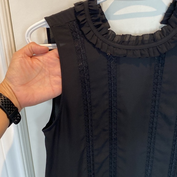 Black Aritzia Sunday Best sleeveless Raleigh Dress size Small in EUC. - Picture 5 of 9